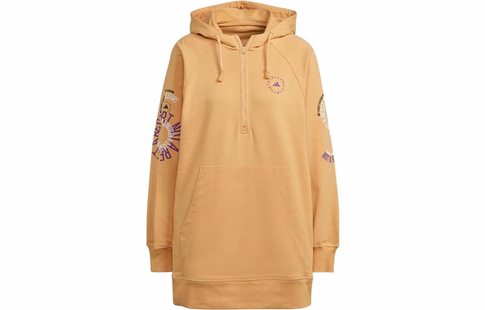 Худи Adidas Stella McCartney FW22 Logo Hoodie Khaki