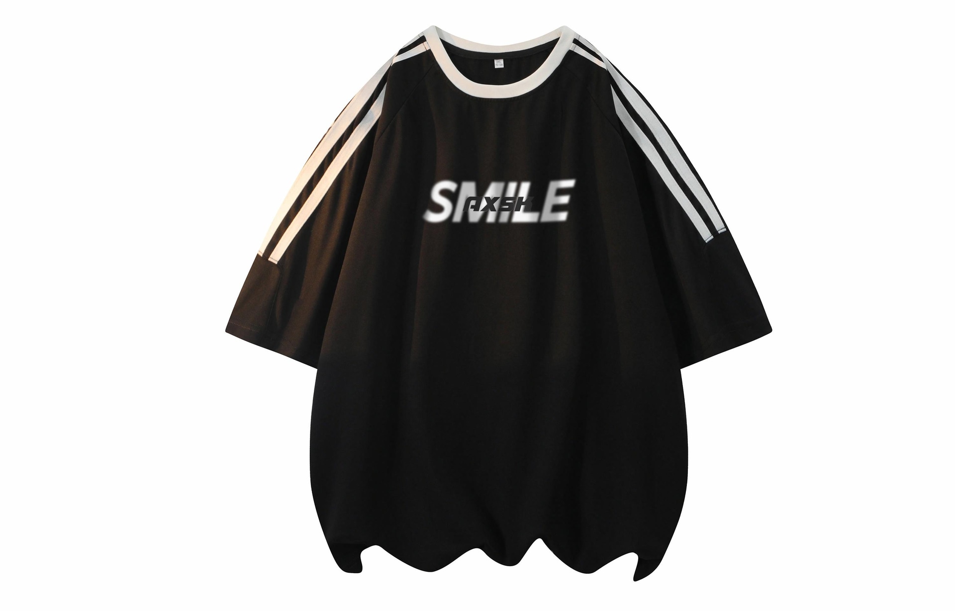 Футболка A.X.S.K Striped Oversized Pullover Tee