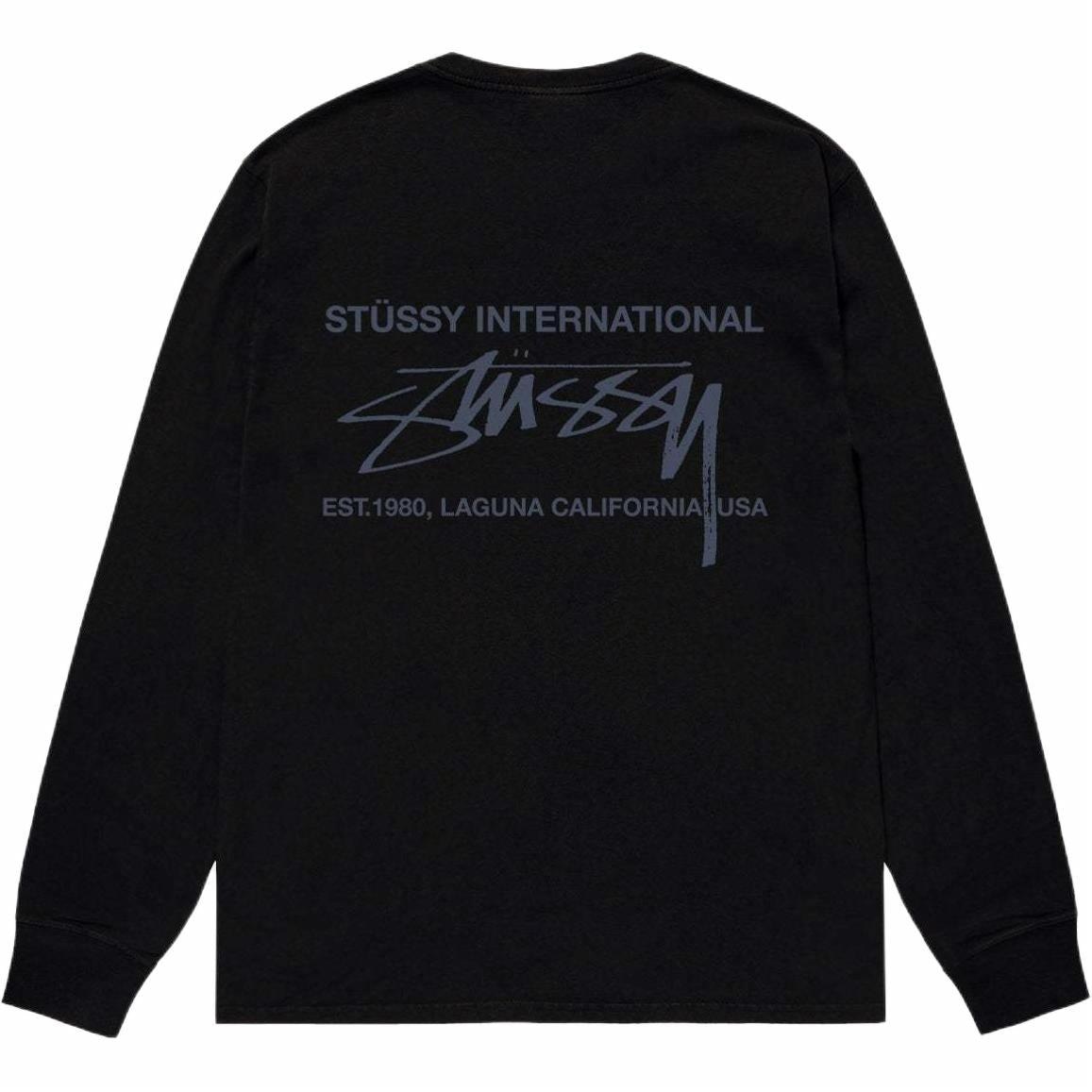 Stussy FW24 Smooth International LS Tee — фото 2