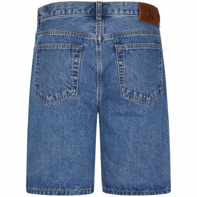 Calvin Klein U1W Light Blue Denim Shorts — фото 1