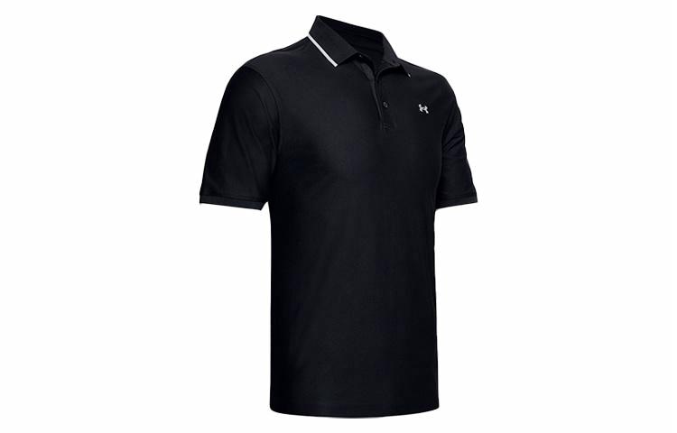 Under Armour Playoff Pique Polo Black