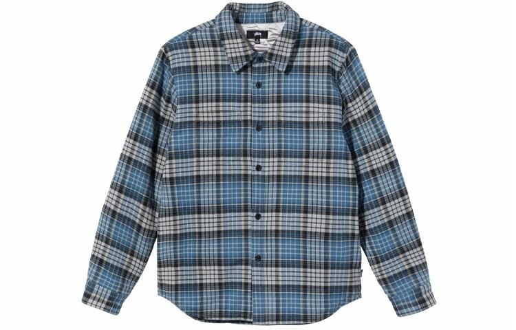 Stussy FW21 Quilted Lined Plaid Shirt
