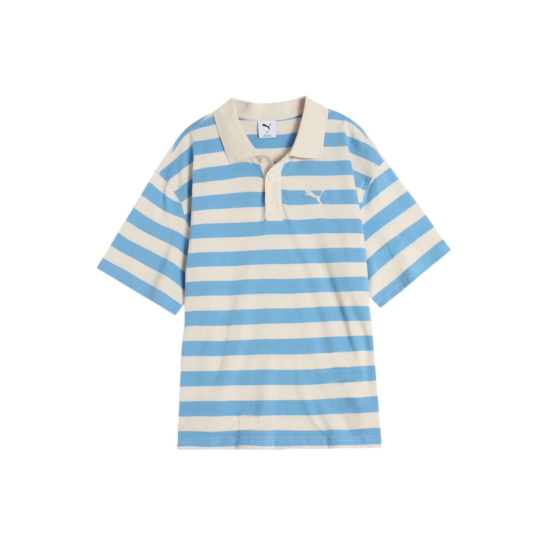 Puma Striped SS25 WARDROBE ESS Polo