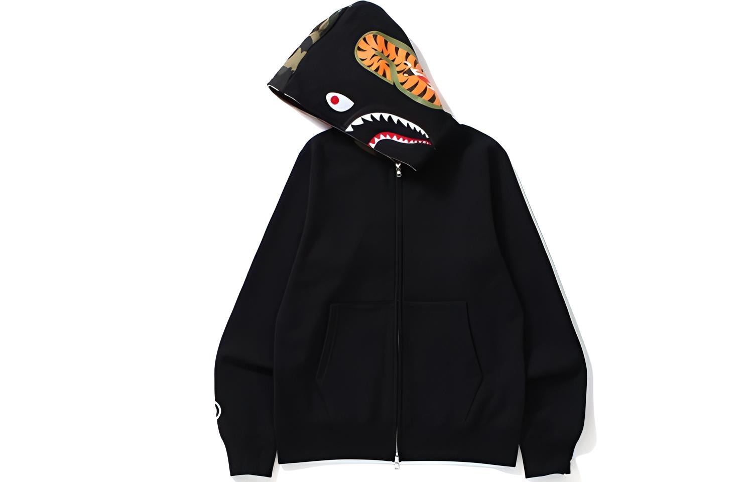 A BATHING APE Bape Shark Full Zip Hoodie — фото 1