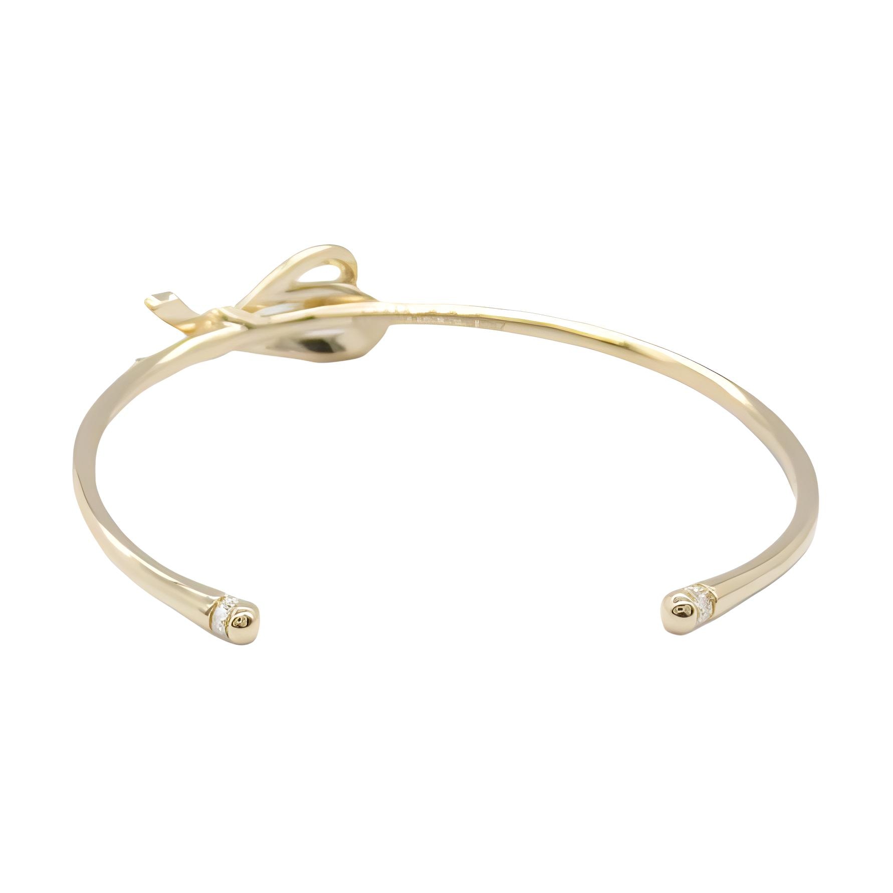 Tiffany & Co. 18k Rose Gold Diamond Bracelet — фото 2