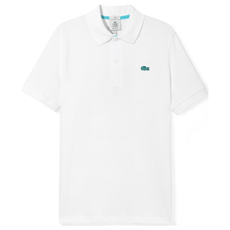 Lacoste Cartoon Crocodile Polo Shirt White
