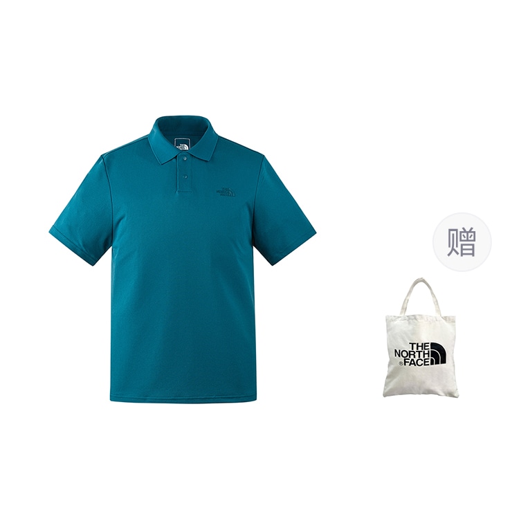 The North Face M Pique Polo Blue
