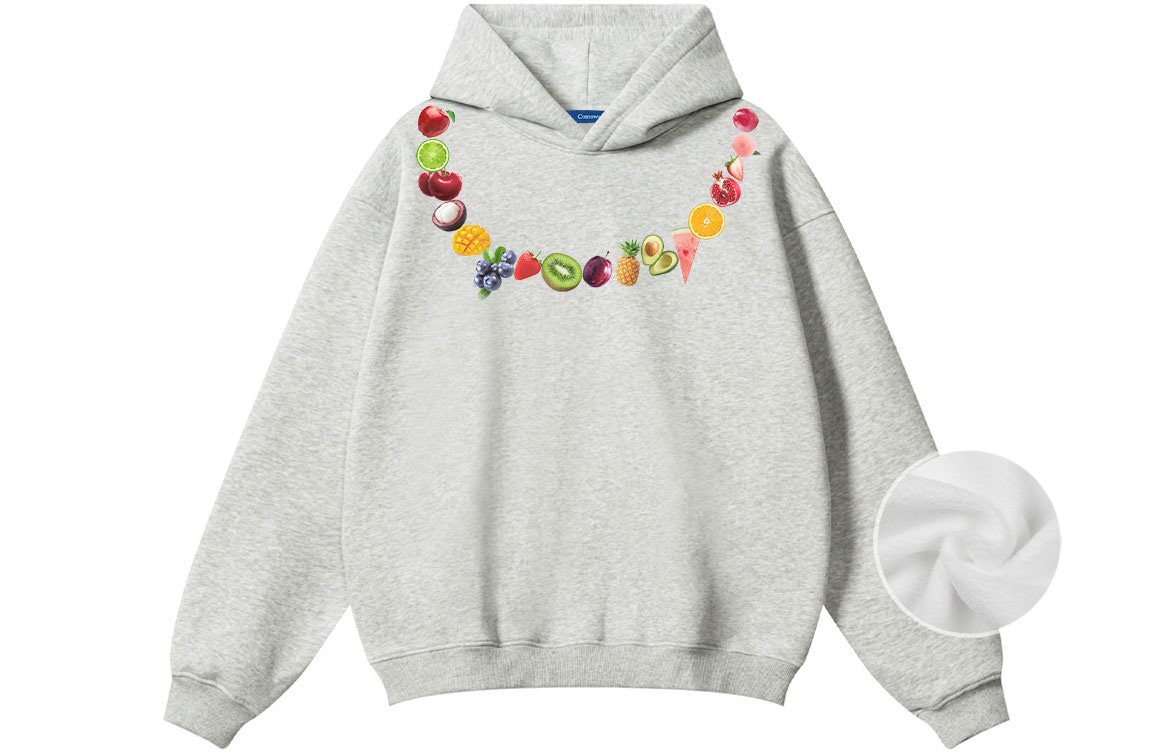 Comowa Fruit Necklace Logo Hoodie — фото 4