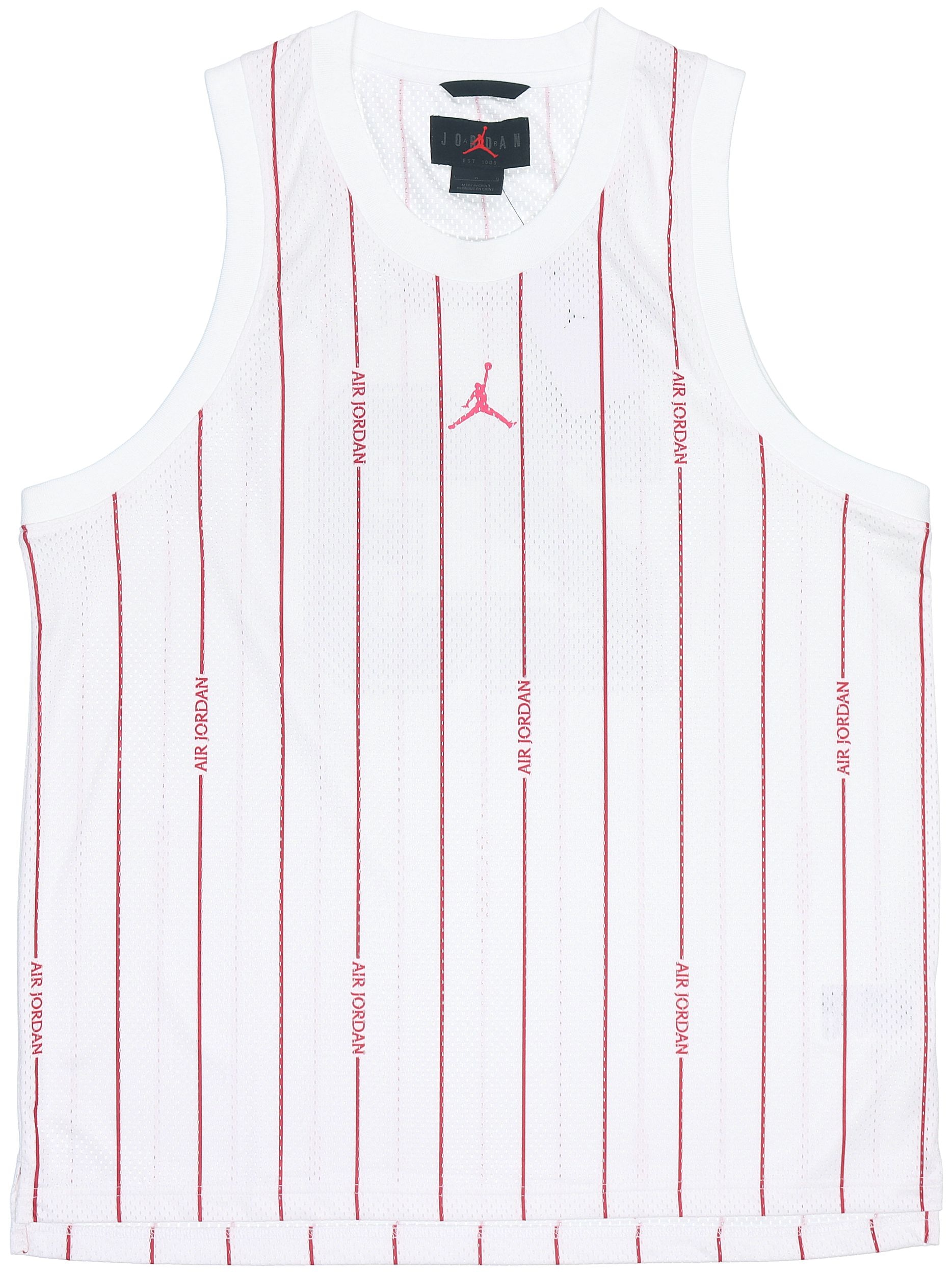 Jordan Mesh Tank Top White