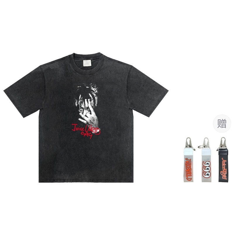 Juice Wrld T-Shirt Black — фото 6