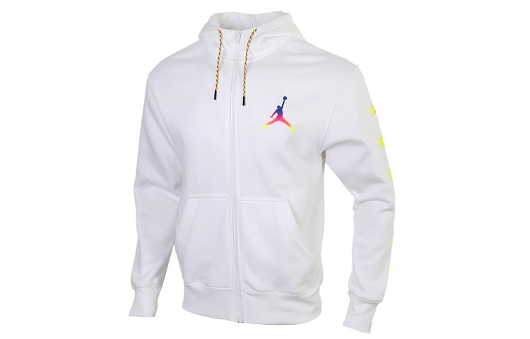 Куртка Jordan Logo Hoodie White