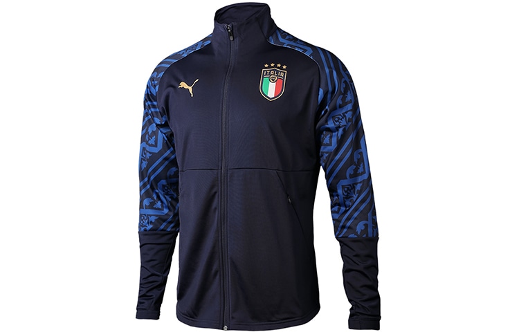 Куртка Puma Italy Football Training Jacket Navy