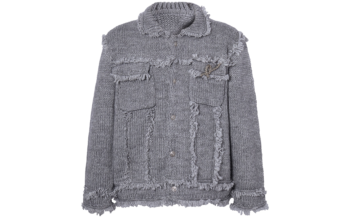 Rocawear SS24 Rhinestone Tassel Cardigan