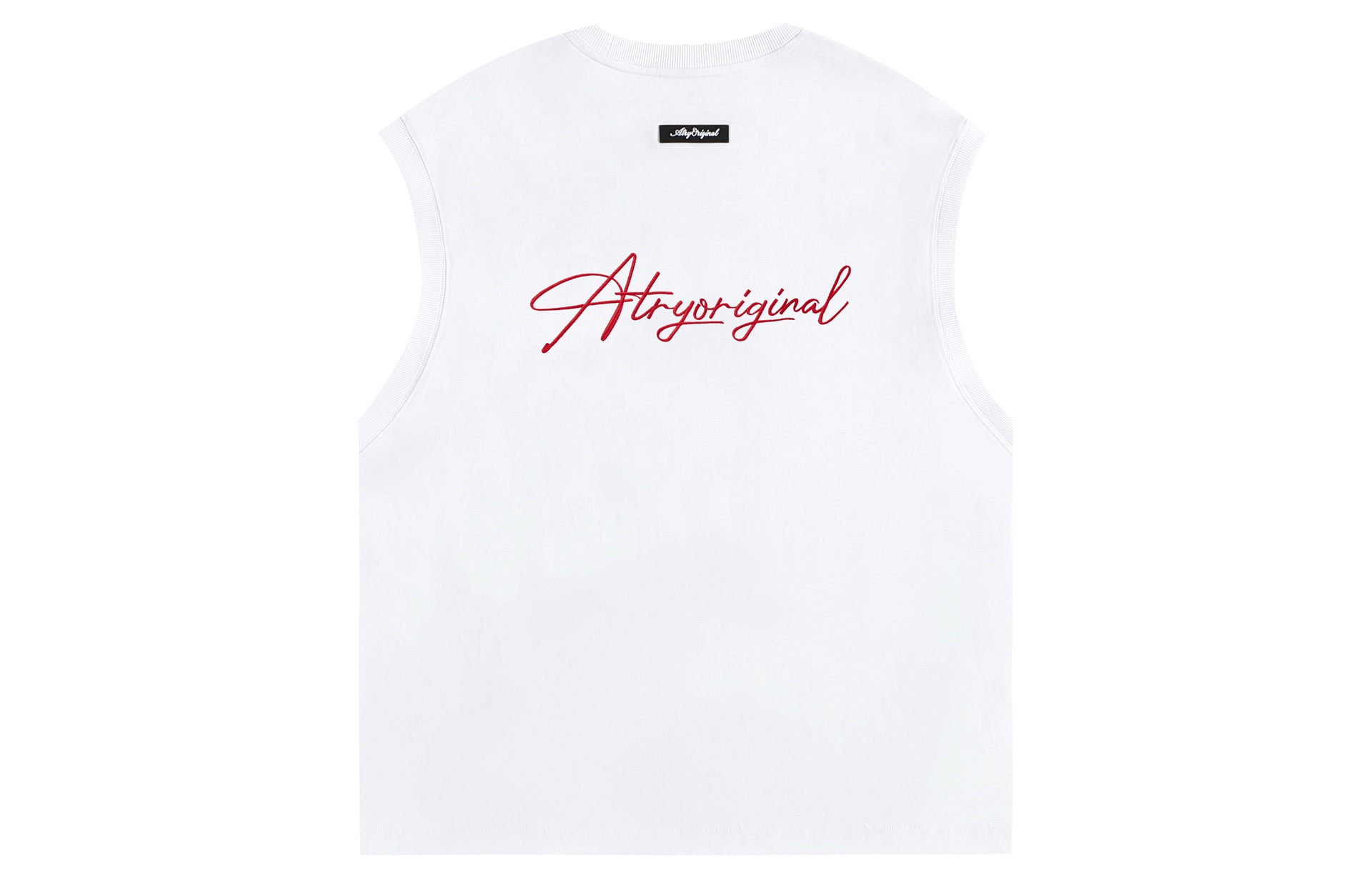 Atry Logo Embroidered Sleeveless Tee — фото 3