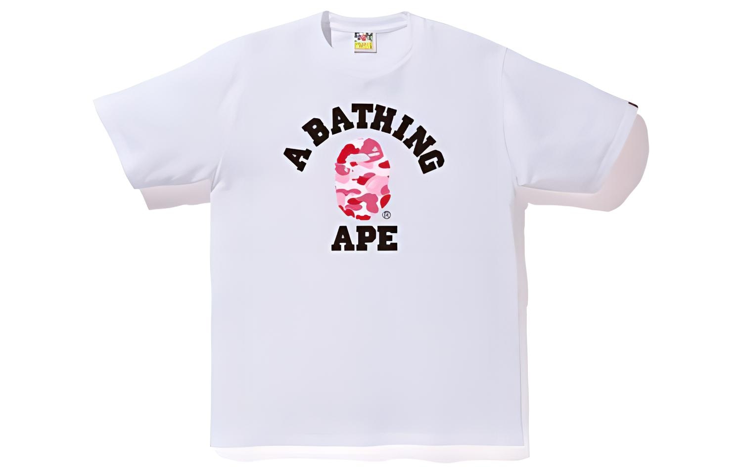 A BATHING APE BAPE ABC Camo College Tee — фото 3