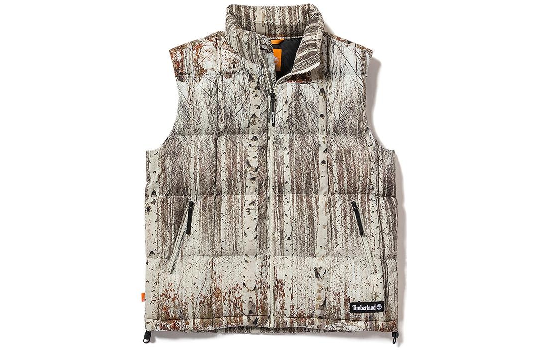 Timberland New England Forest Print Vest
