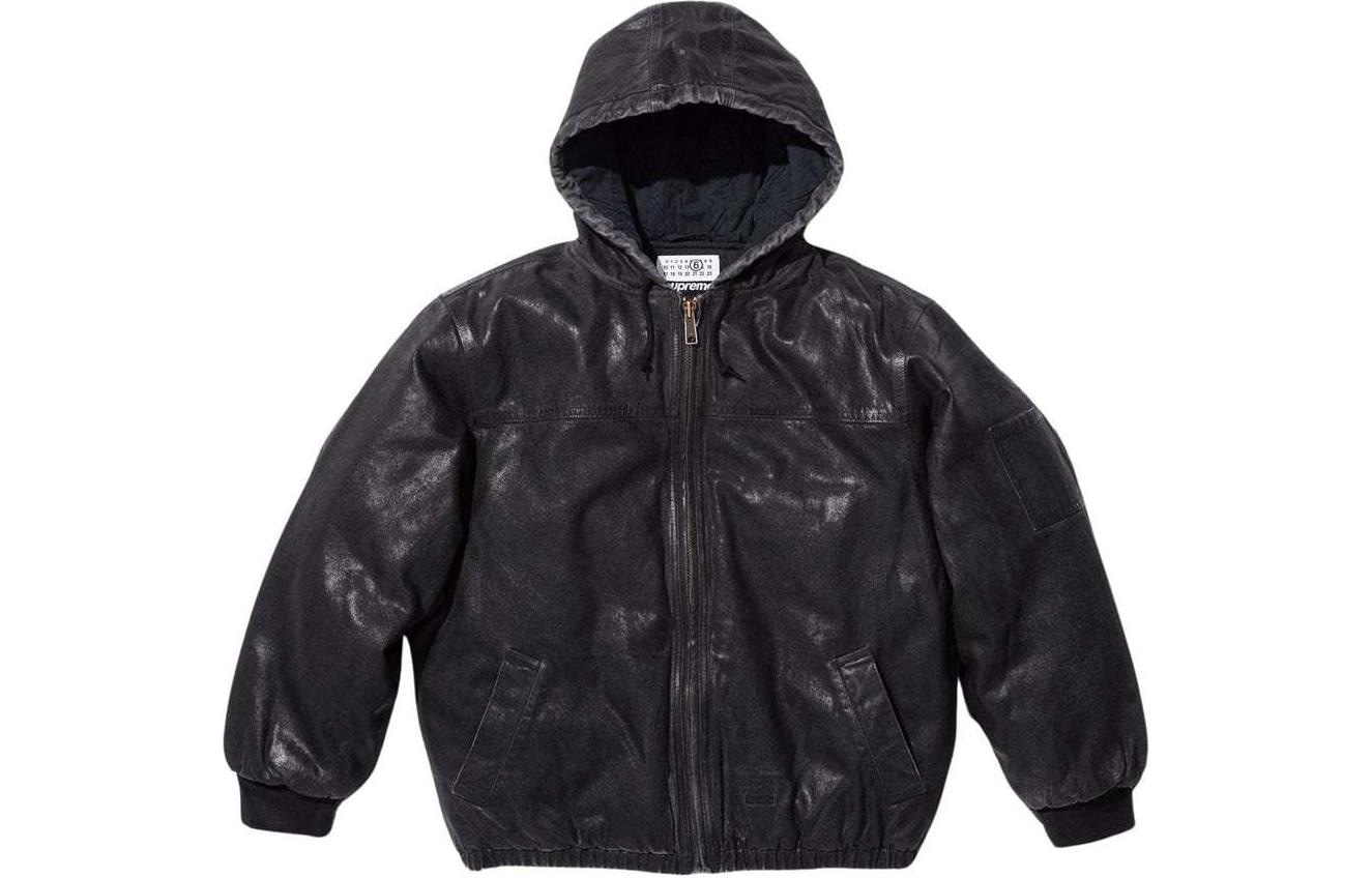 Supreme x MM6 Maison Margiela Foil Hooded Work Jacket — фото 3