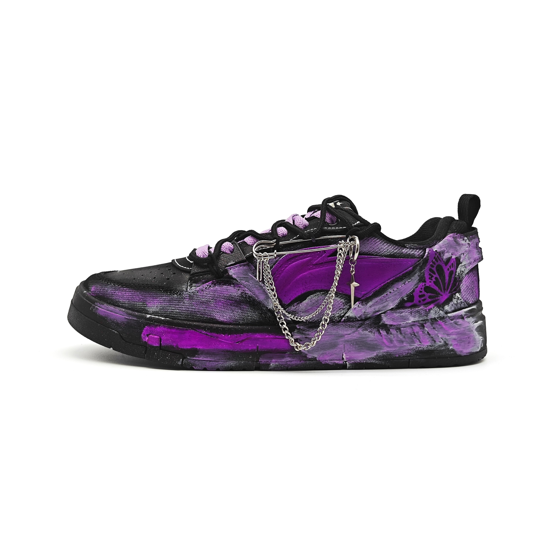 Li-Ning LiNing Yuanchu Black Purple — фото 7