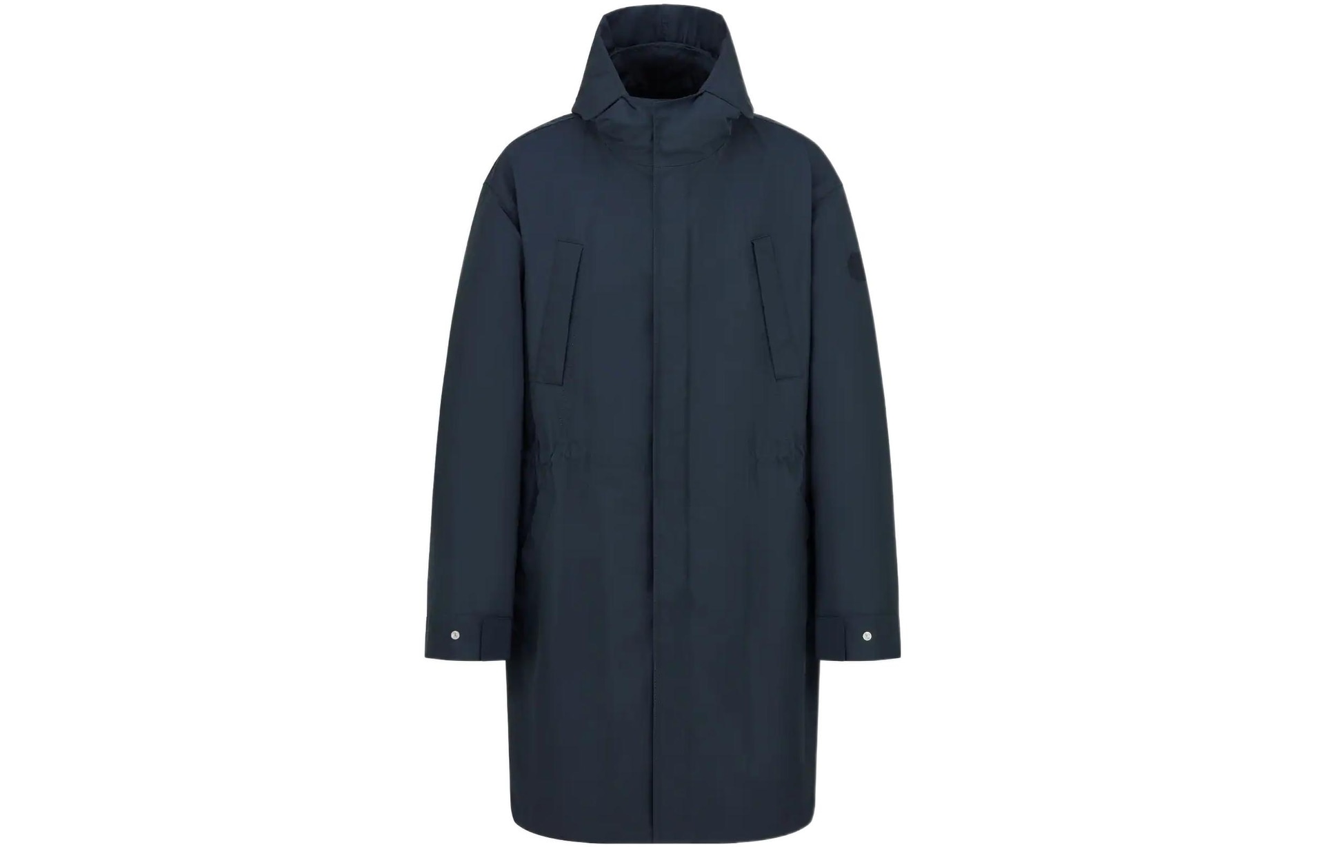 Dior FW22 Hooded Coat Navy Blue