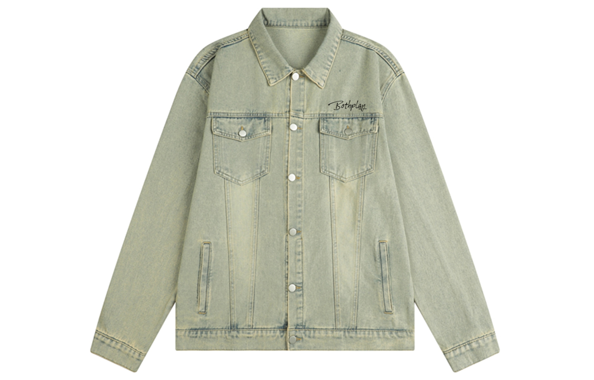 Both Play Denim Jacket — фото 6