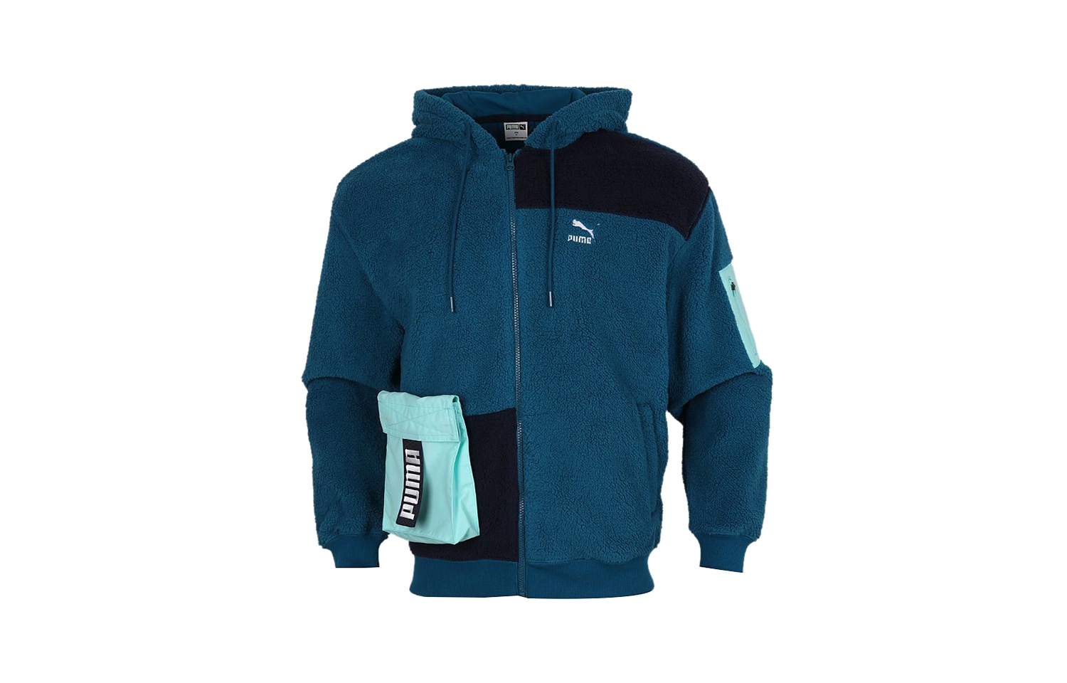 Puma Retro Block Sherpa Jacket