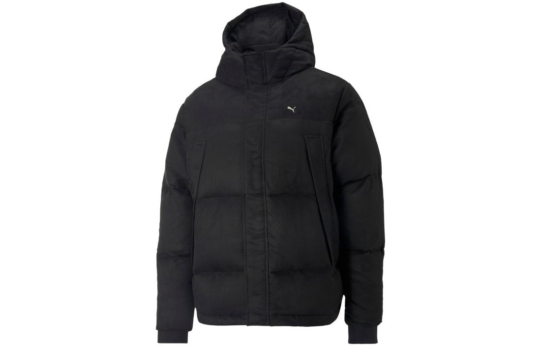 Puma MMQ Hidden Zip Puffer Jacket Black