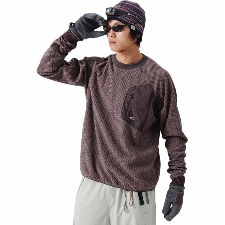 蓝岐 NOTHOMME BLUE Thermolite Fleece Sweatshirt — фото 4