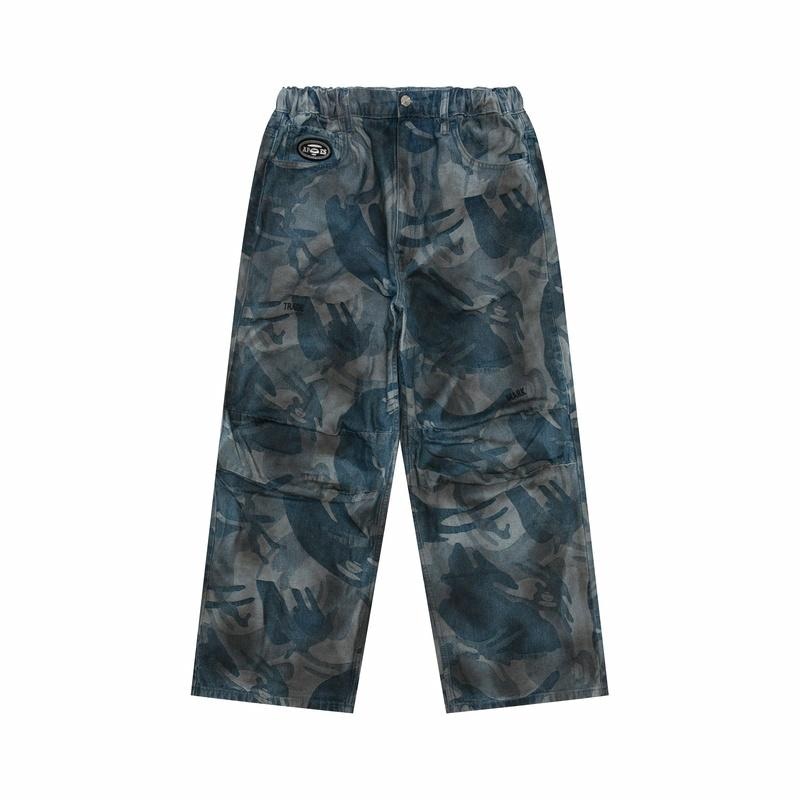 Джинсы Aape Camo Denim Jeans
