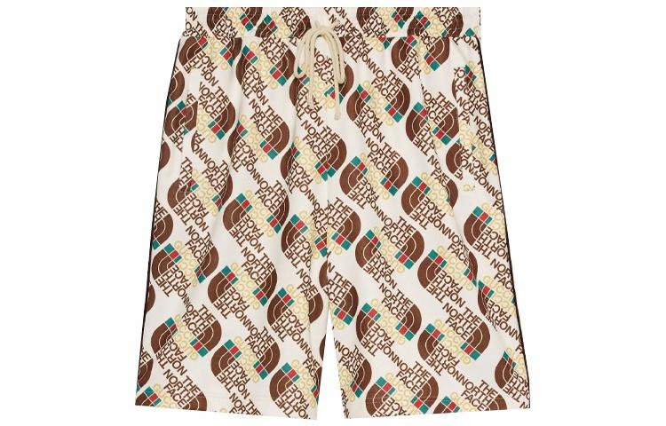 Брюки Gucci x THE NORTH FACE SS21 Ivory Shorts