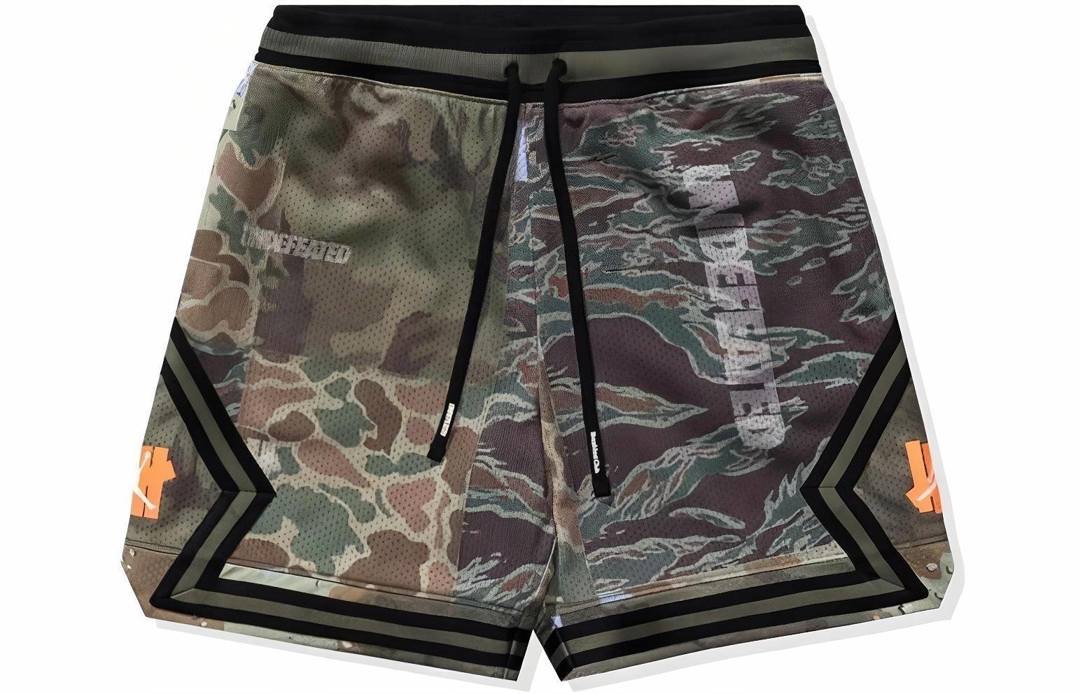 Брюки Jordan x UNDEFEATED Camo Mesh Shorts