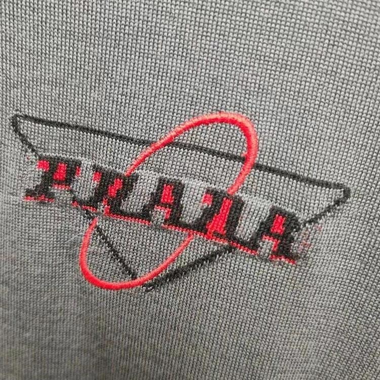 Prada Logo Embroidered Polo Shirt — фото 4