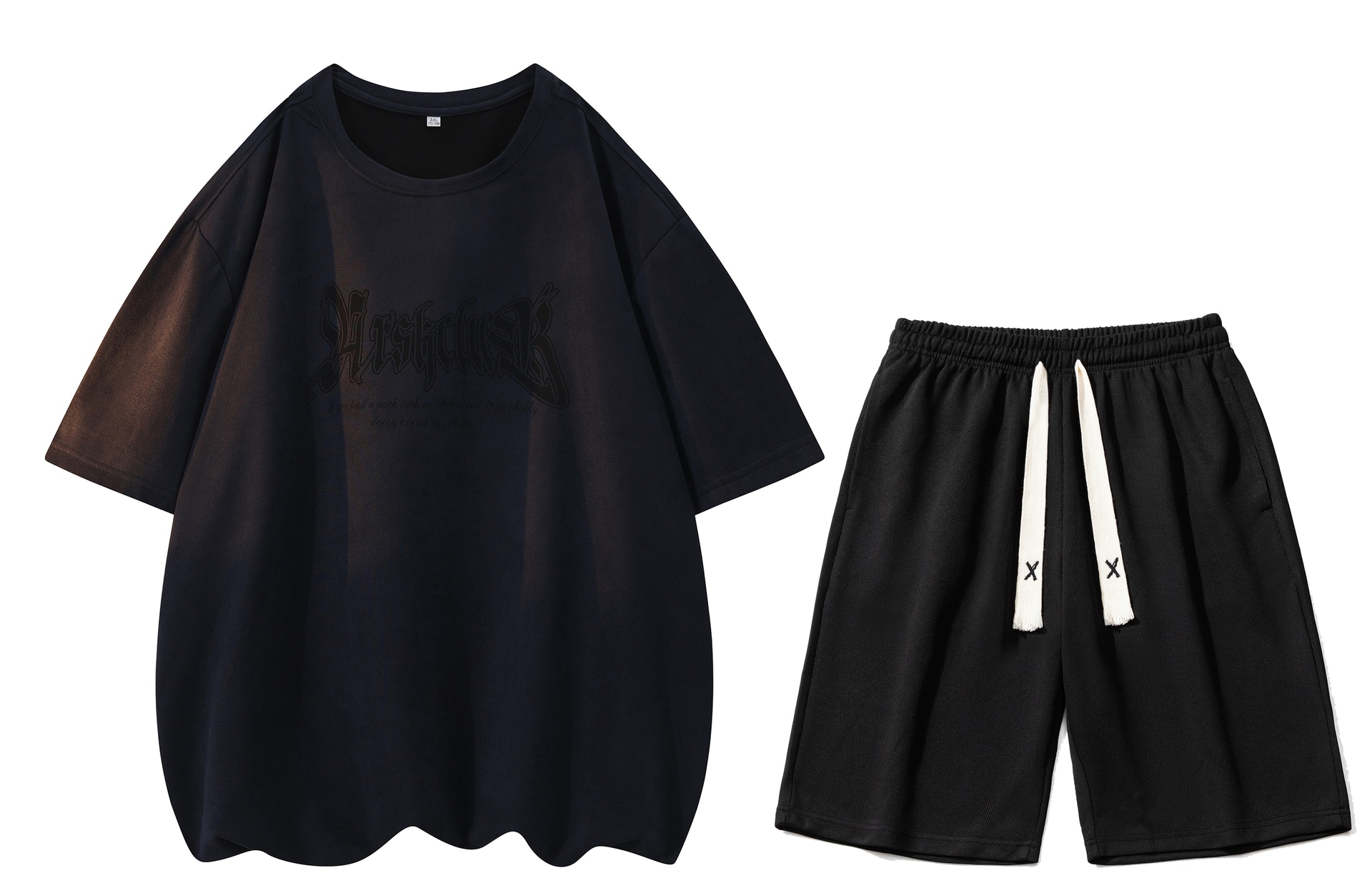 A.X.S.K Vintage Gothic Suede Set — фото 6