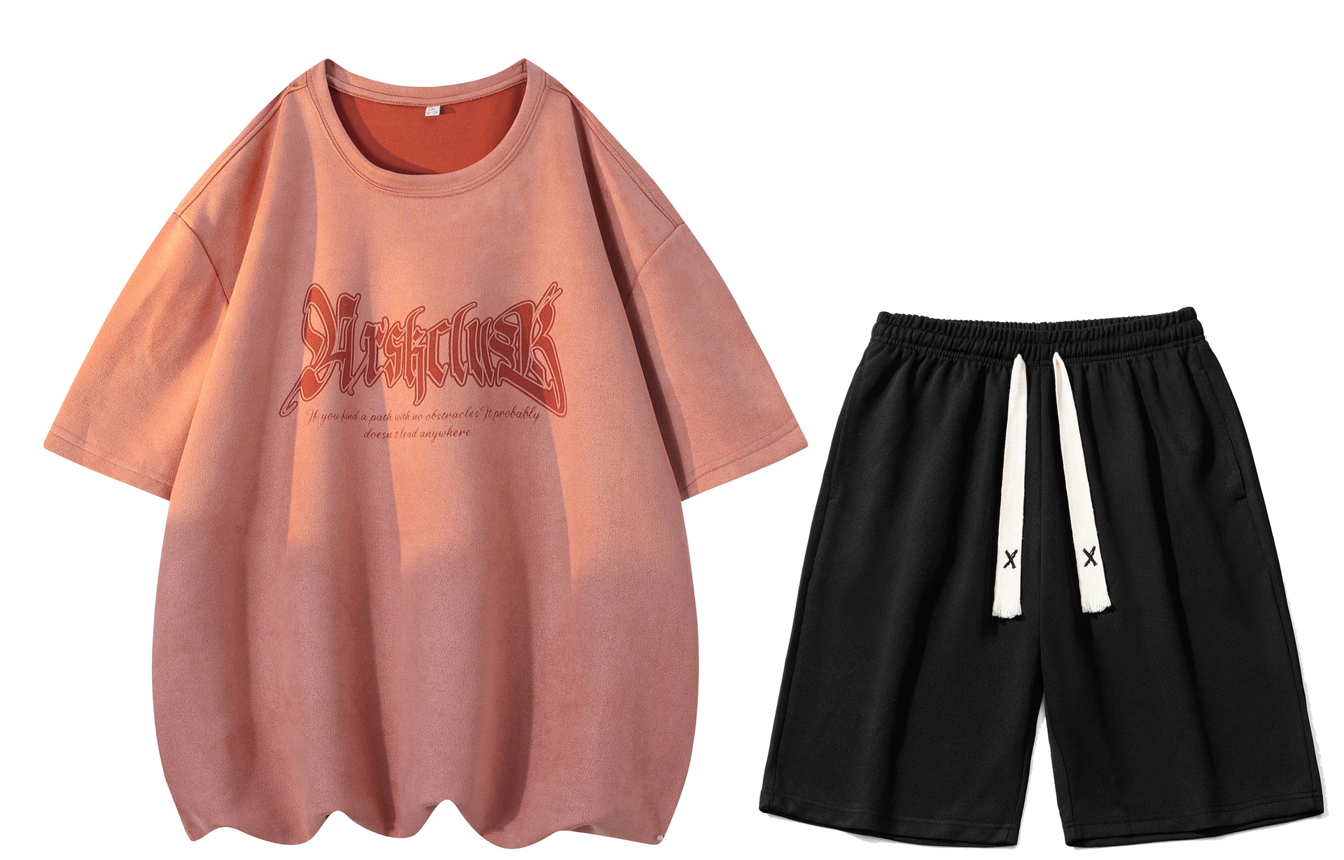 A.X.S.K Vintage Gothic Suede Set — фото 10