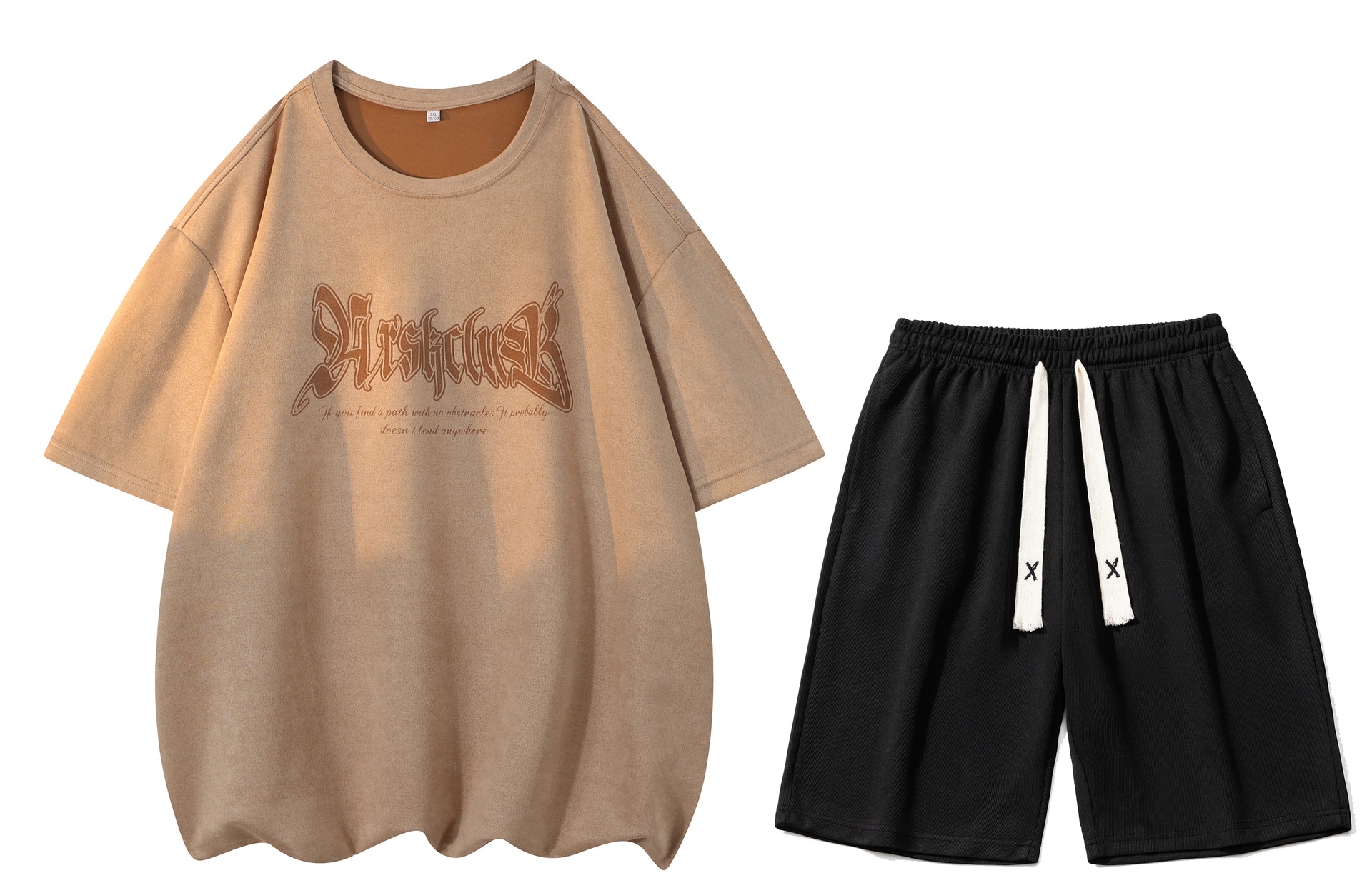 A.X.S.K Vintage Gothic Suede Set — фото 8