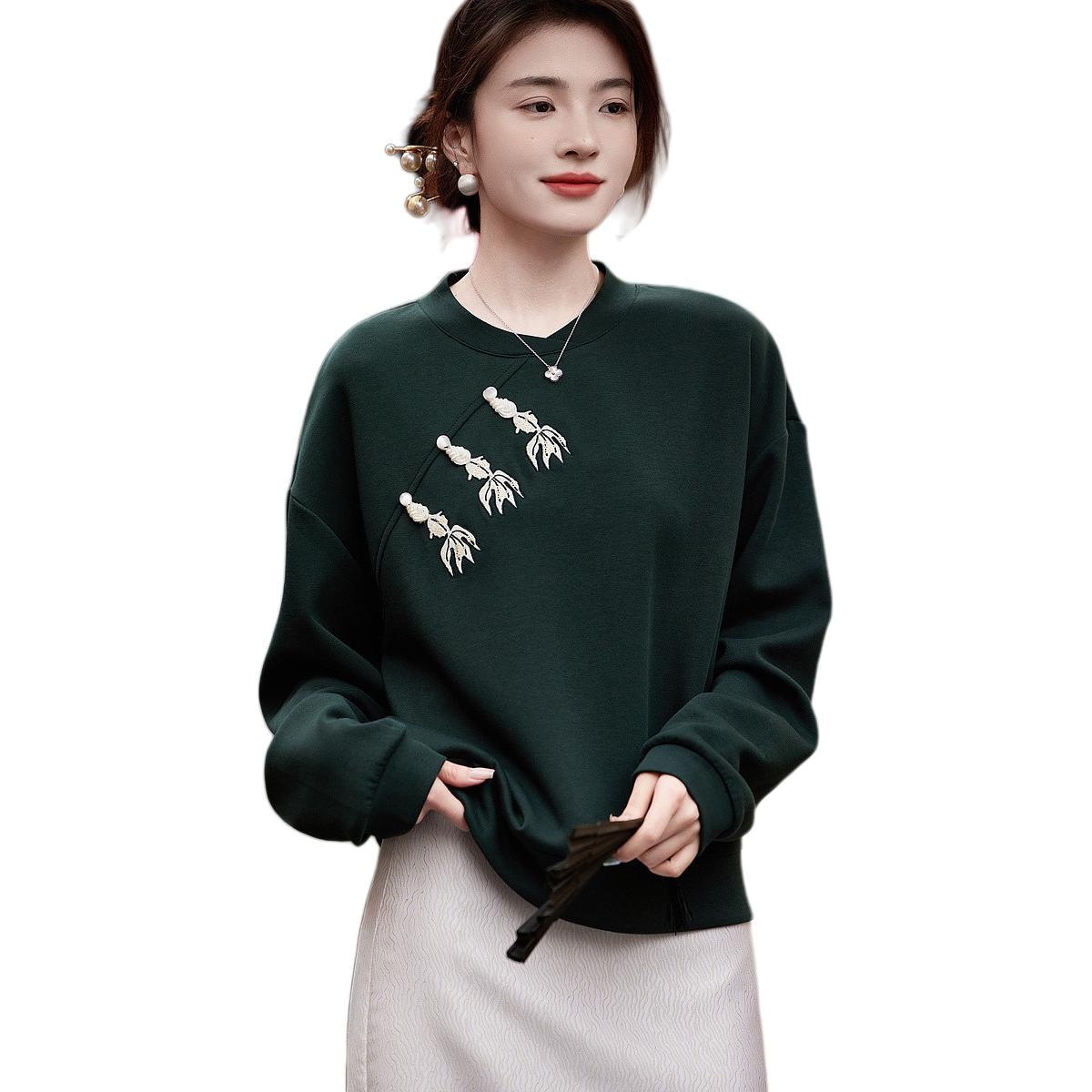 Dme 【dme】 纯色立领简约卫衣 女款 — фото 4