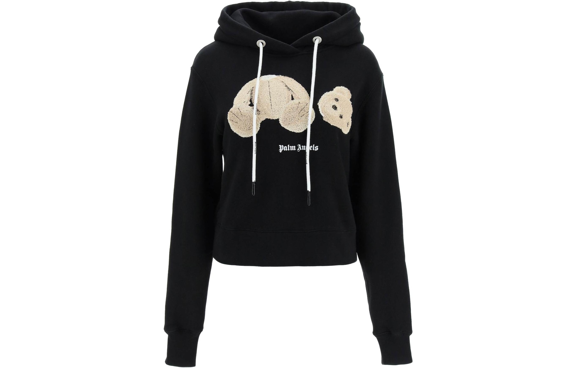 Palm Angels SS22 Animal Embroidered Hoodie Black