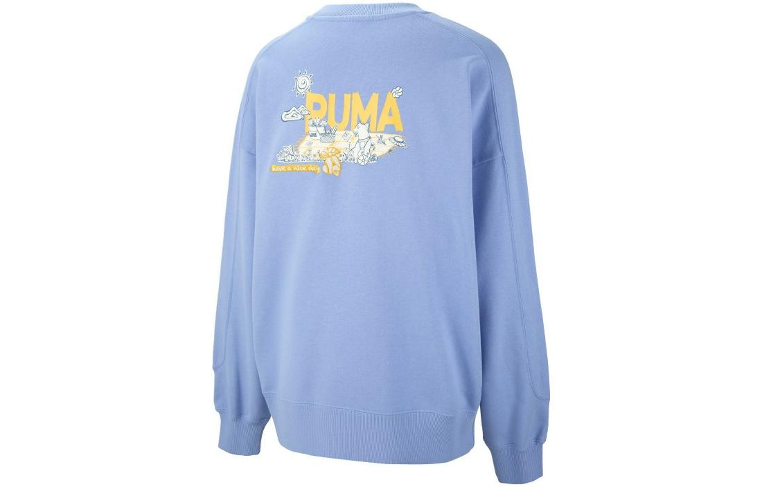 Puma Classics Joy Graphic Graphic Crew W