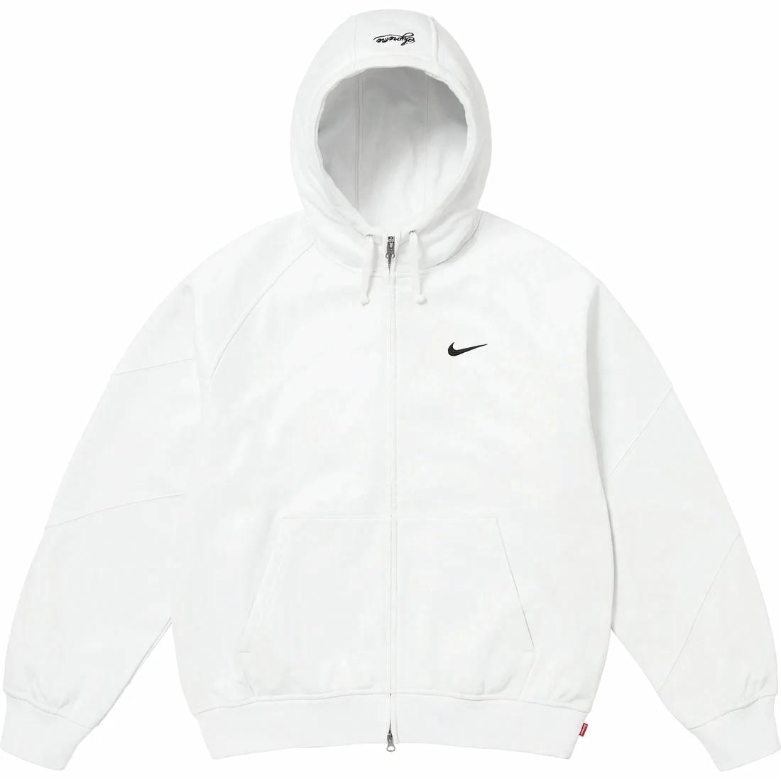 Supreme x Nike Zip Up Hooded Sweatshirt — фото 9