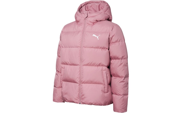 Puma Logo Hooded Down Jacket