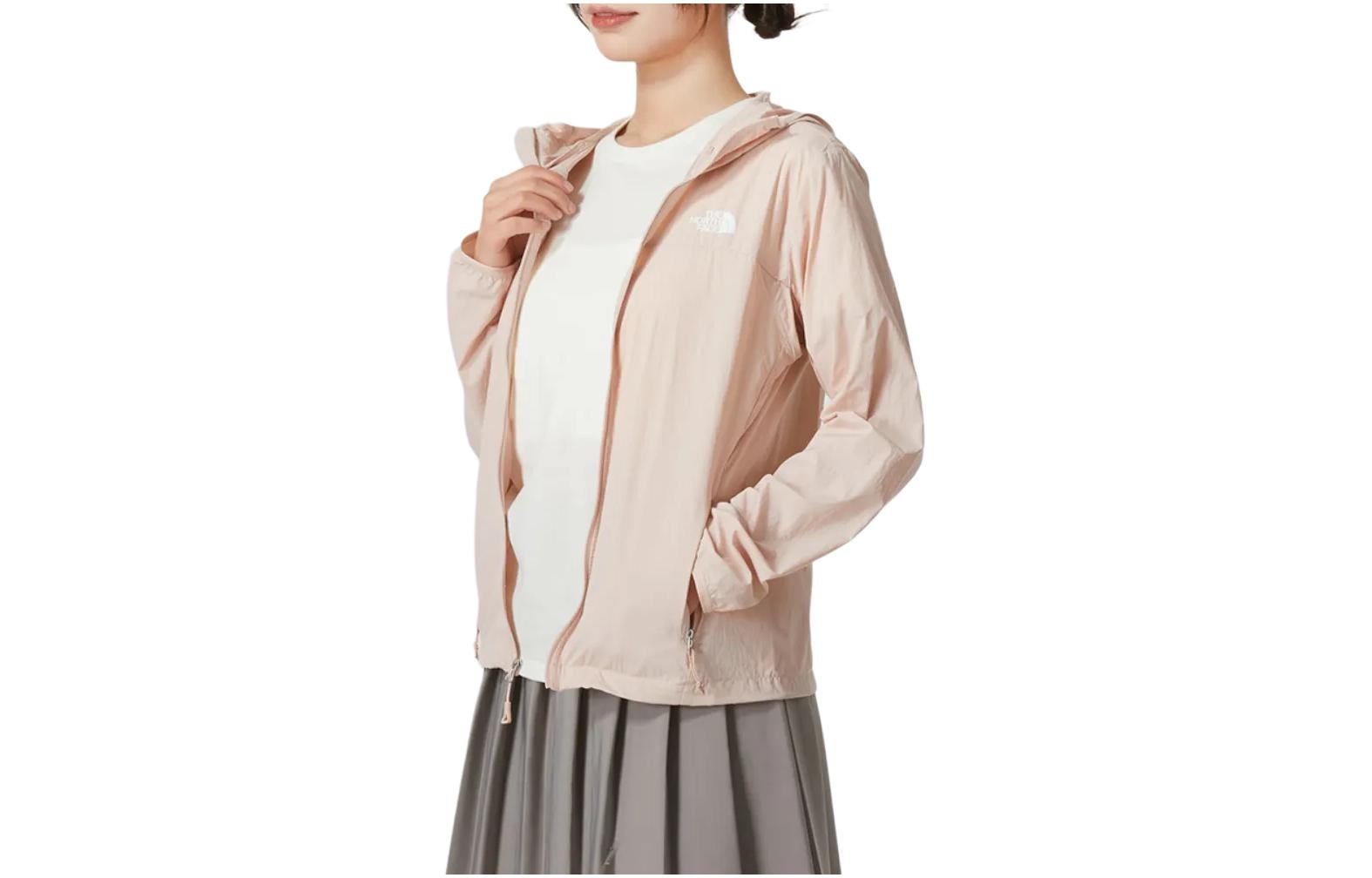 The North Face W Sun Chase Wind Jacket Pink — фото 2
