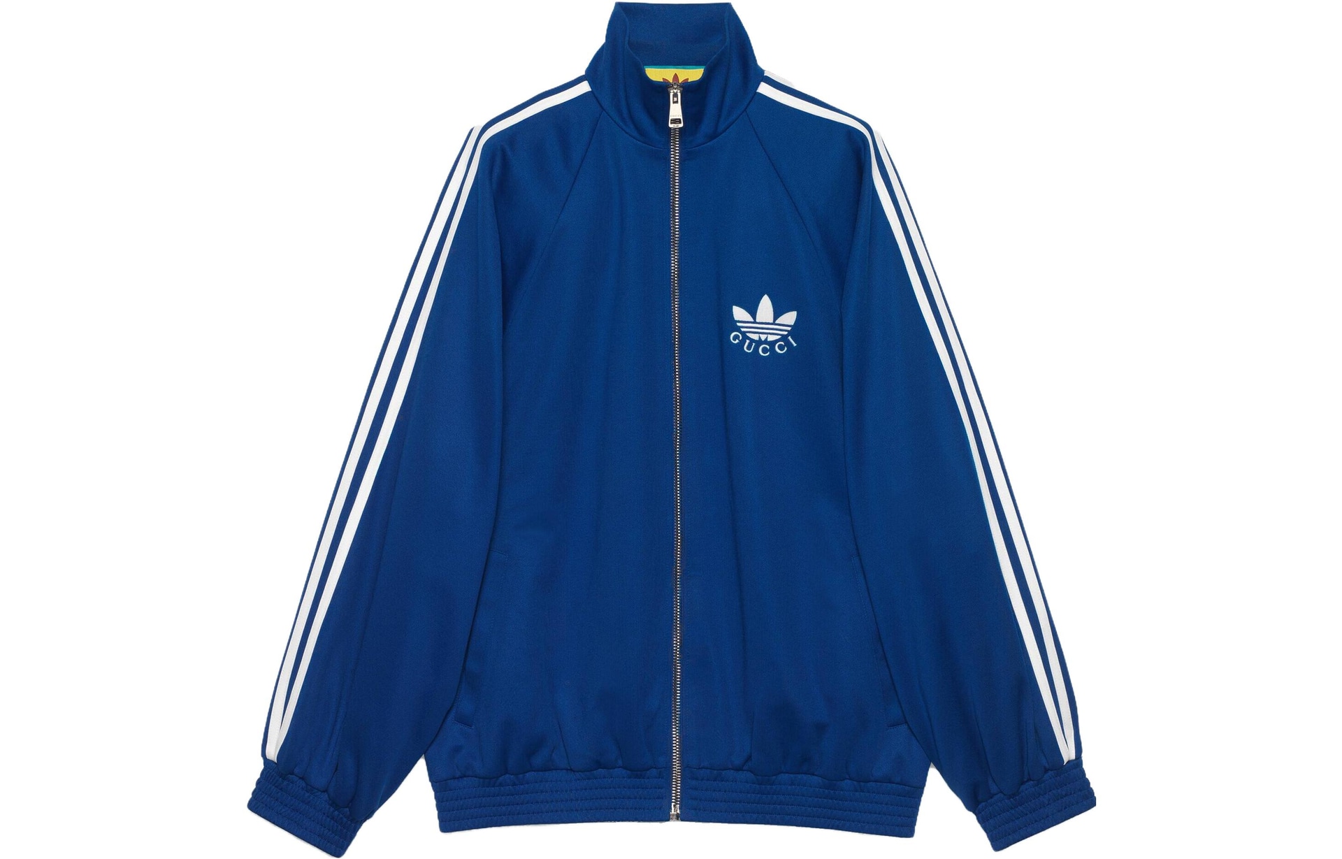 Gucci x adidas SS23 Logo Print Zip Jacket