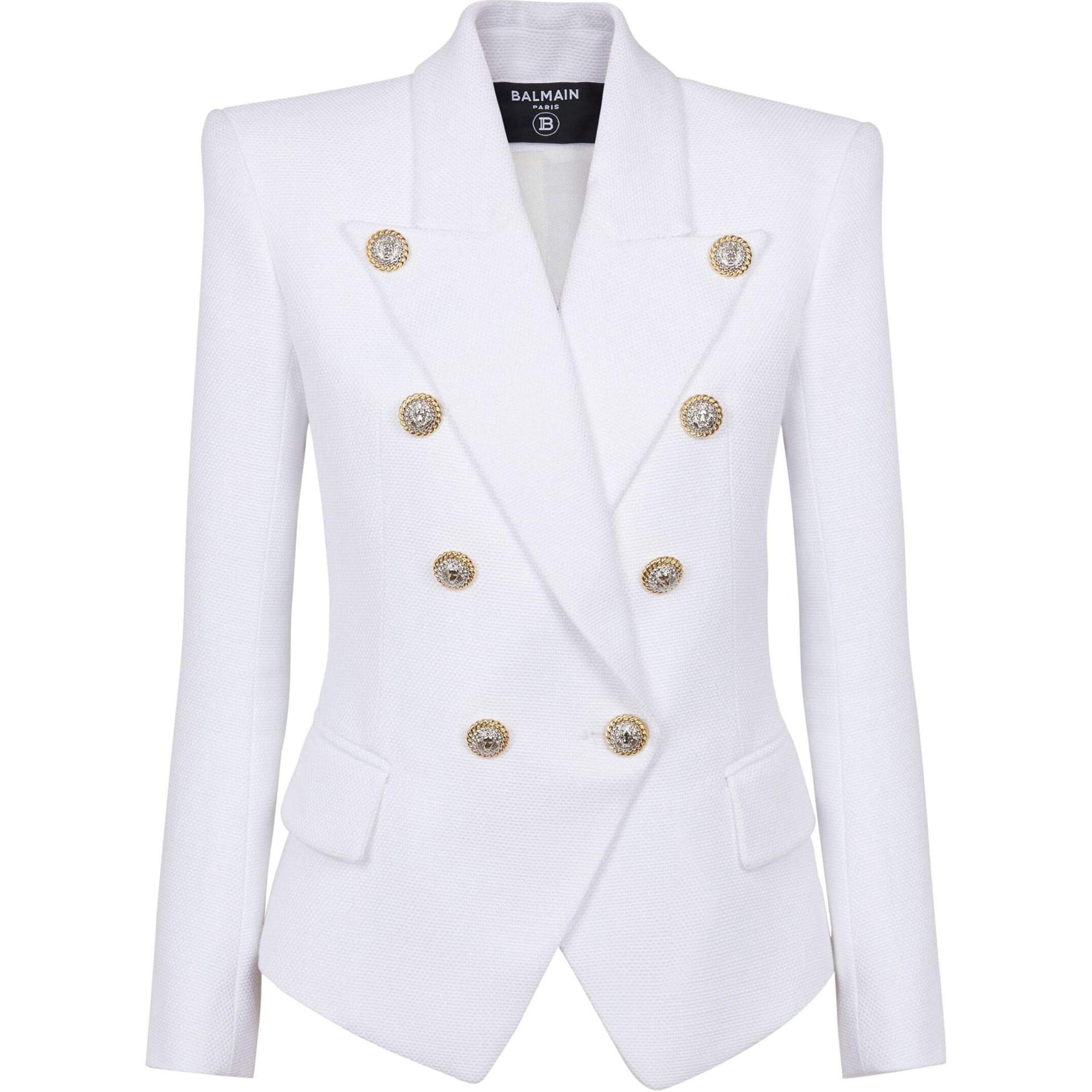 Balmain SS24 White Blazer