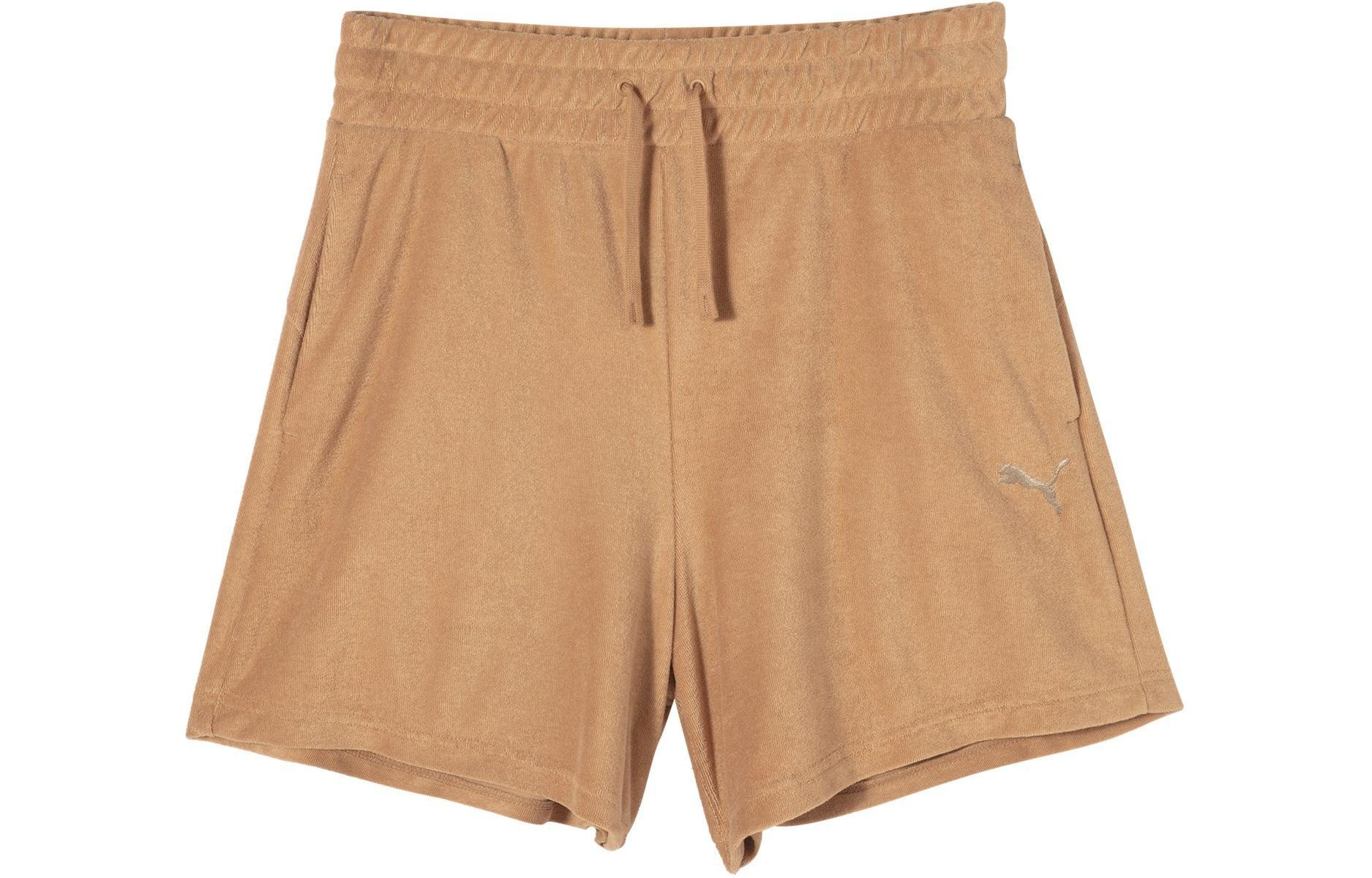 Puma Toweling Cat Shorts Desert Yellow