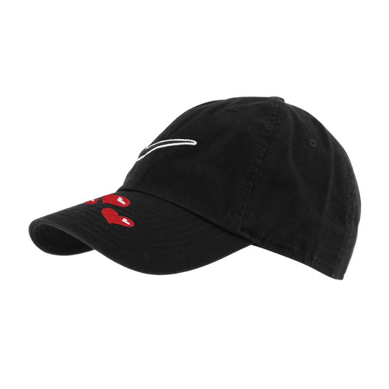 Nike Custom Hat Classic Logo Embroidery Black — фото 1