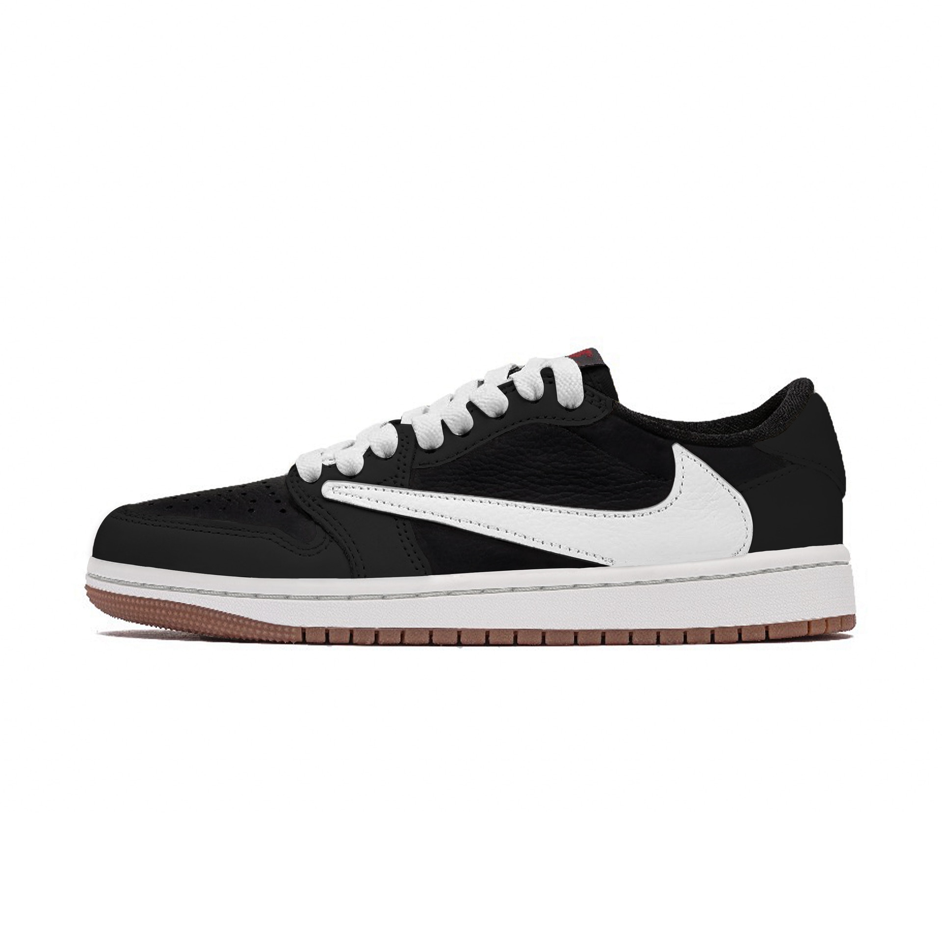 Jordan Travis Scott x Air Jordan 1 Low Retro Black White — фото 6