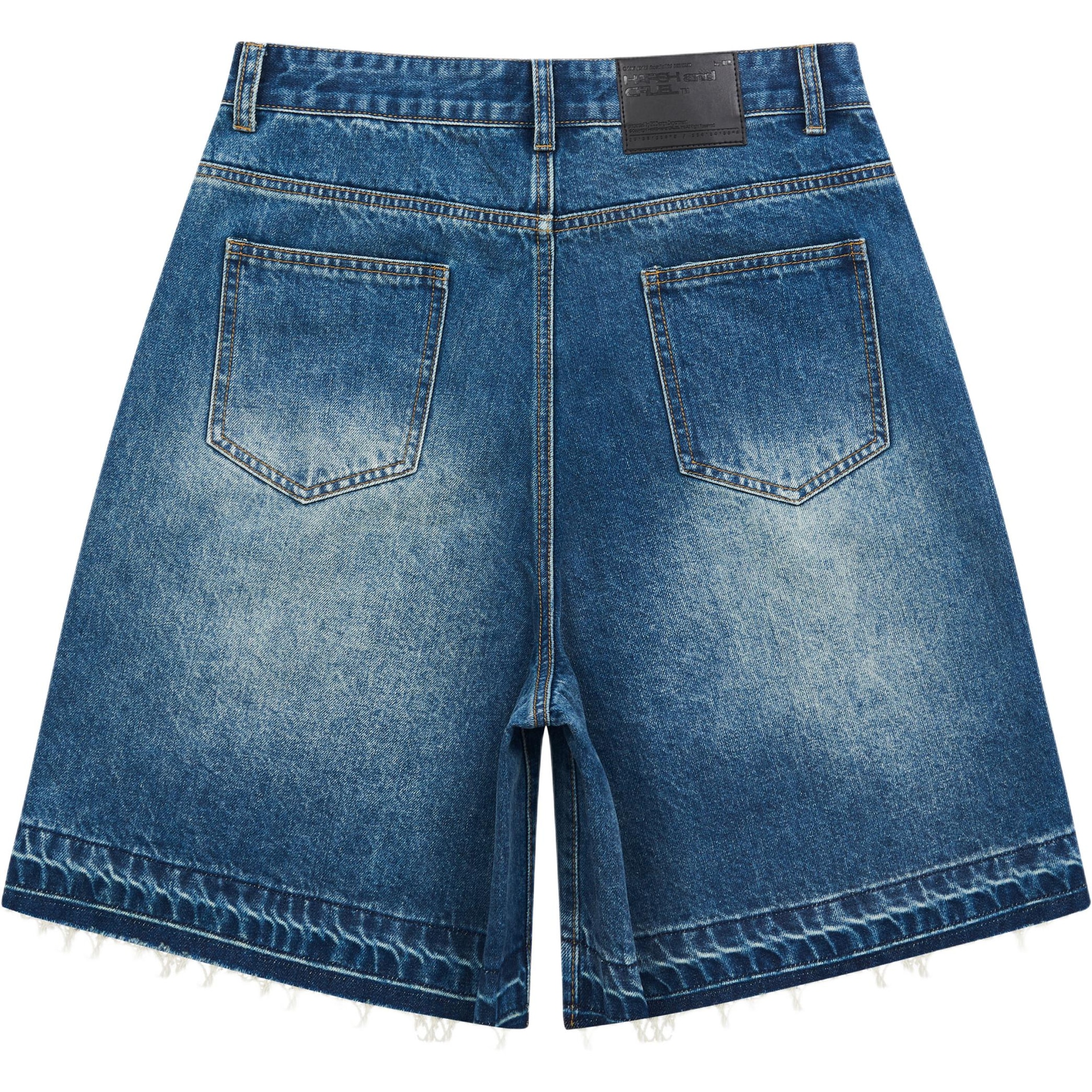 Harsh And Cruel Denim Shorts Blue — фото 6