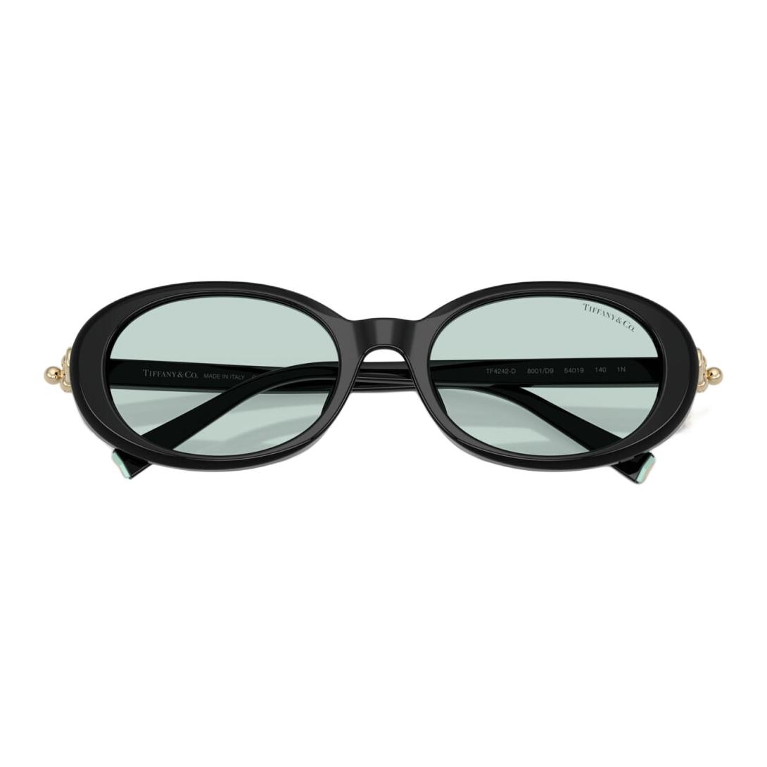 Tiffany & Co. Oval Acetate Sunglasses Black — фото 3