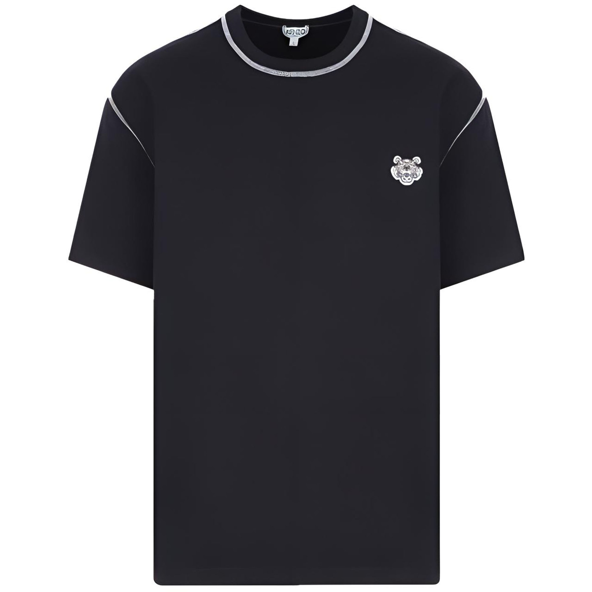 KENZO Solid Print T-Shirt Black