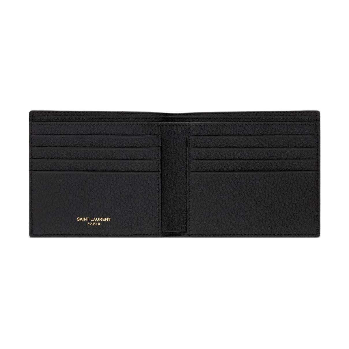 Saint Laurent Leather Wallet — фото 6