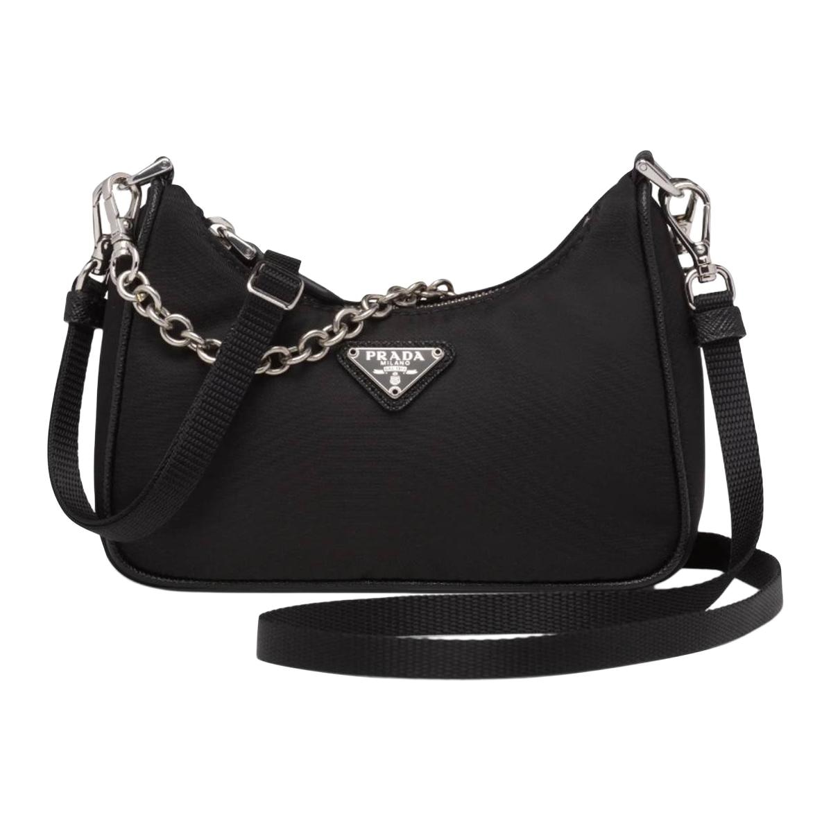 Сумки Prada Re-Edition Hobo Mini Black